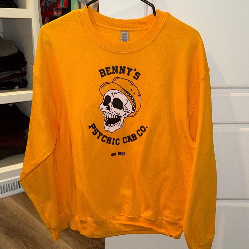 Yellow Crewneck Sweater